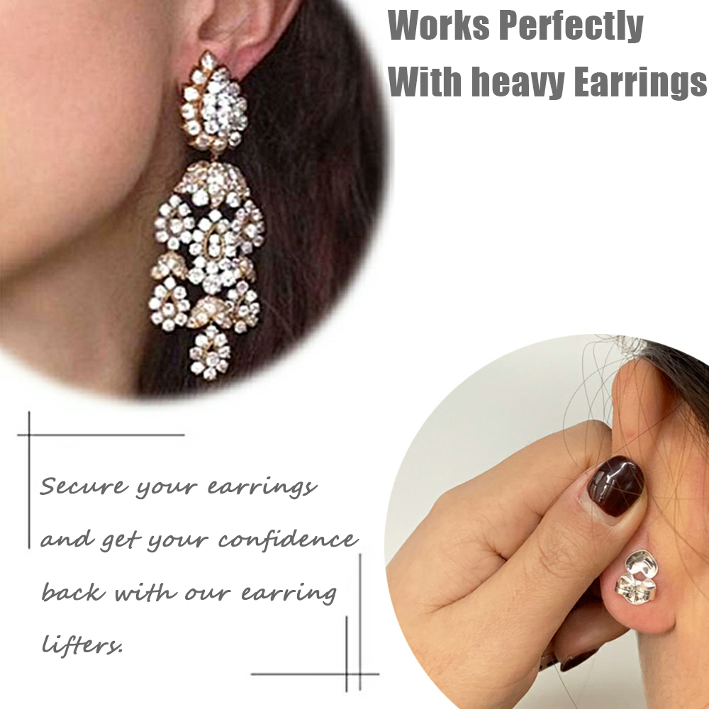 Buy Ear Lobe Support Patches:Invisible Earring Lobe Support Patches Earring  Sticker for Heavy Earrings Stabilizers Large Earrings Support Patches  Prevents Tears Reduces Strain for Long Time Wearing Online at Low Prices in